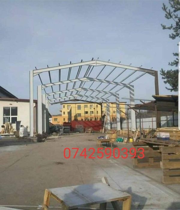 Vând structură hale metalice 12x30h4,5