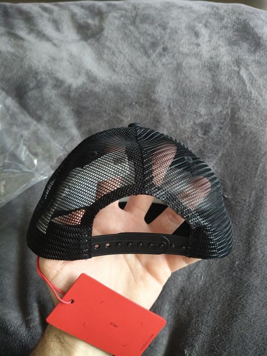 Hugo Marsel trucker șapcă neagra unisex cu logo brodat OS noua originala