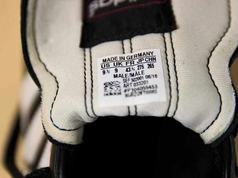 Ghete fotbal piele adidas Kaiser 5 Liga FG (Mărimea 43 1/3) - Made in Germany 43,5·Nou fără etichetă