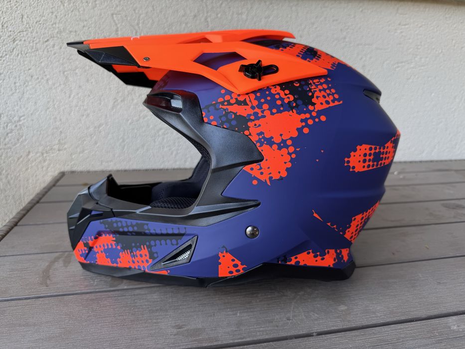 Casca moto cross atv trotineta KSK Poison , marimea S , NOU