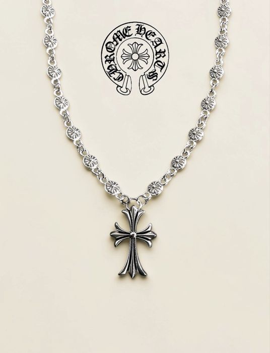 Цепочка chrome hearts y2k