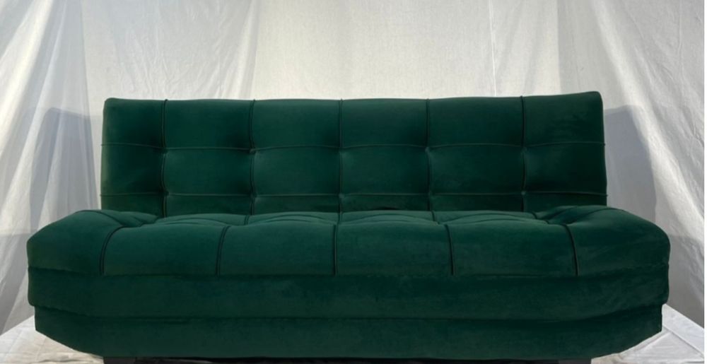 Диван тахта раскладной цвет изумруд