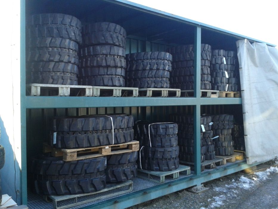 Senile de cauciuc pt. Miniexcavatoare si Excavatoare