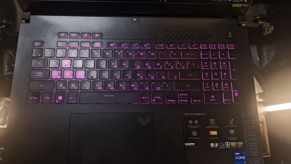 Asus Tuf Gaming F17 17,3 RTX 4060