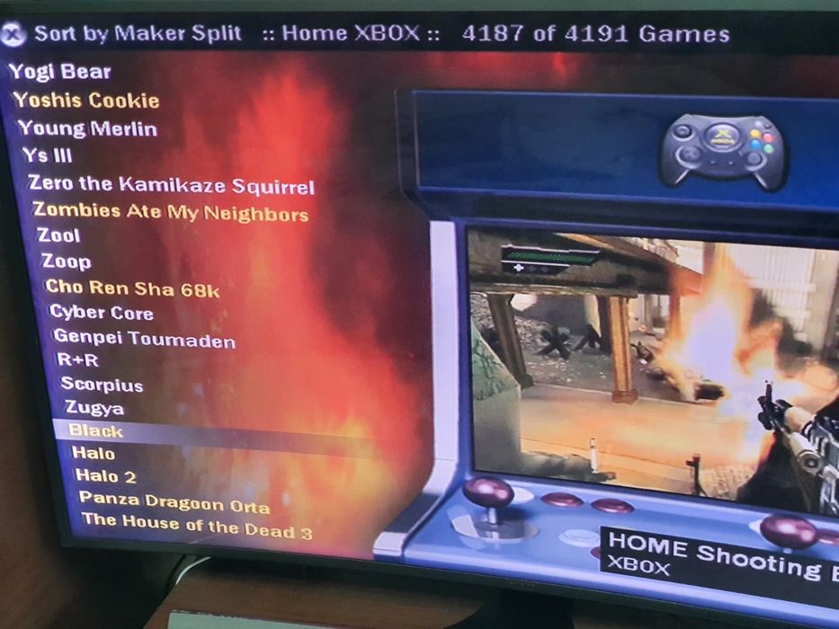 Consola jocuri video XBOX clasic modat