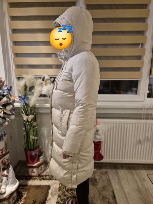 Geacă lungă cu umplutura puf Vero Moda – stare impecabilă