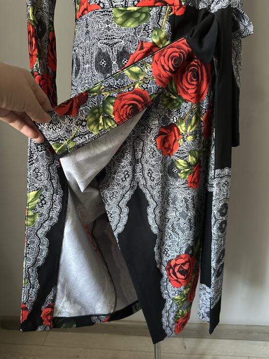 Платье вечернее на запах