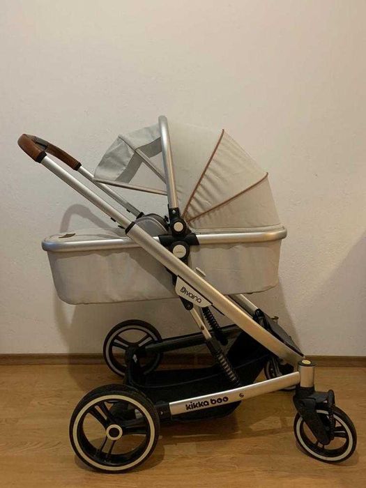 kikka boo divaina 2 в 1 + столче за кола за новородено