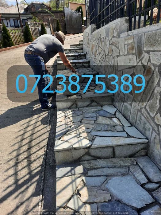 Piatră de Munte pentru Alei, Terase și Placări Gard