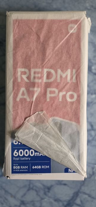 Vând redmi A7 PRO NOU! SIGILAT PREȚ  550 ron