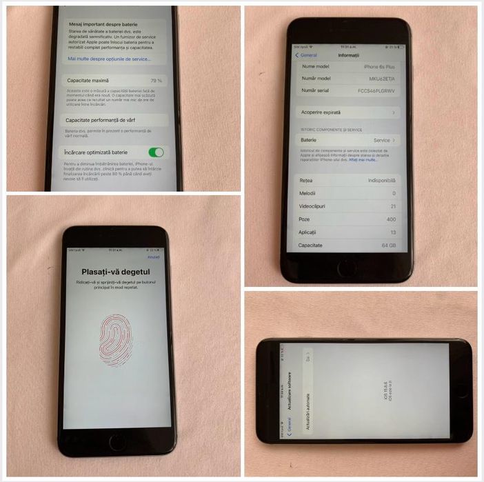 Iphone 6s Plus de 64gb. Iphone 6s Plus  64gb impecabil