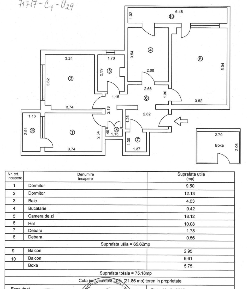 Proprietar Braila Apartamente La Vanzare 2023-03-12 105000 3 Camere ...