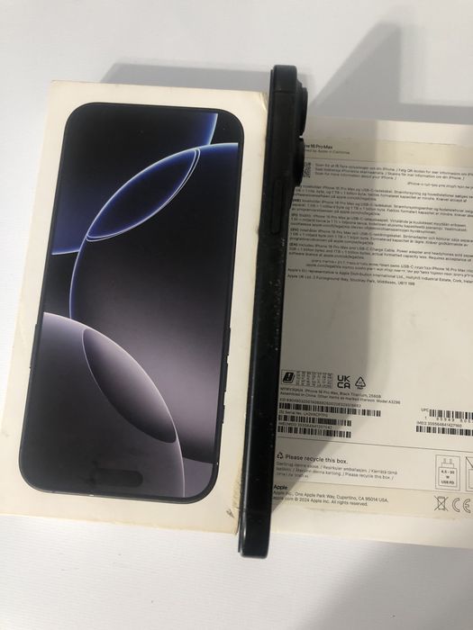 Iphone 16 pro max black