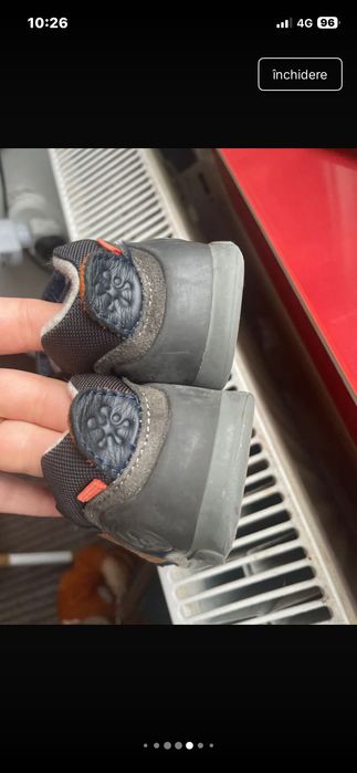 Încălțăminte bebe piele