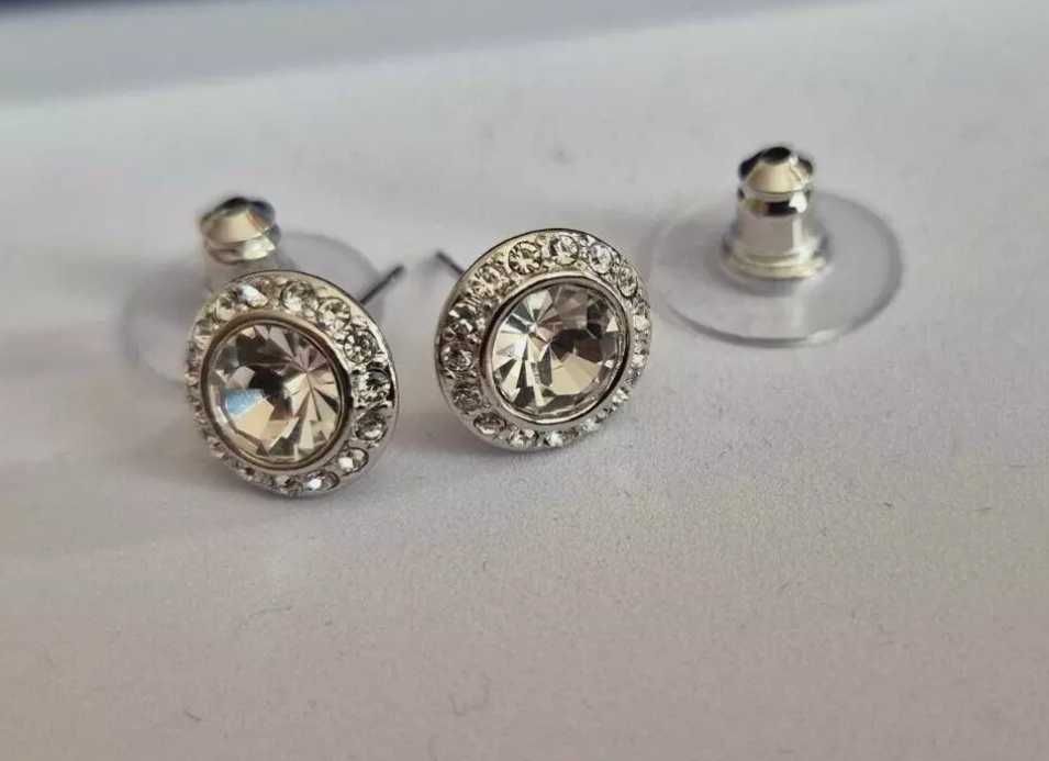 Cercei Swarovski Angelic Argintii - noi, în cutie