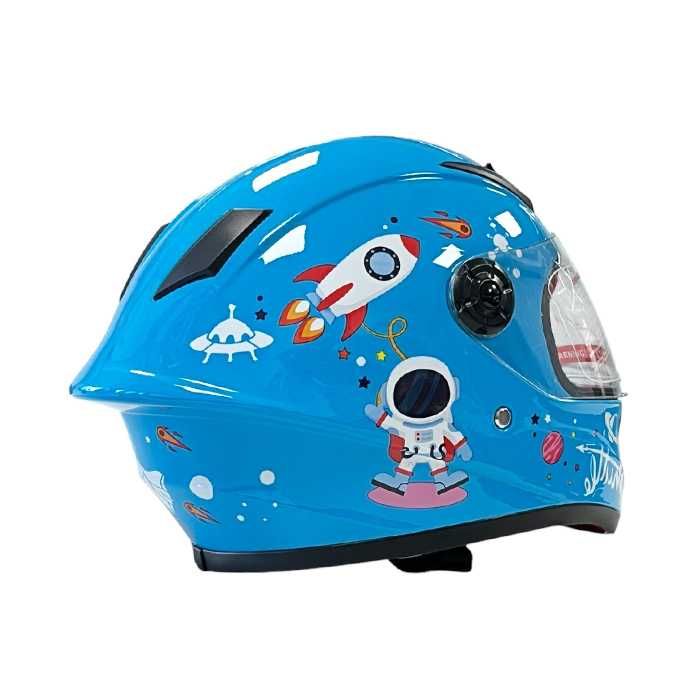 Детска каска 506 - Синя размер С и М