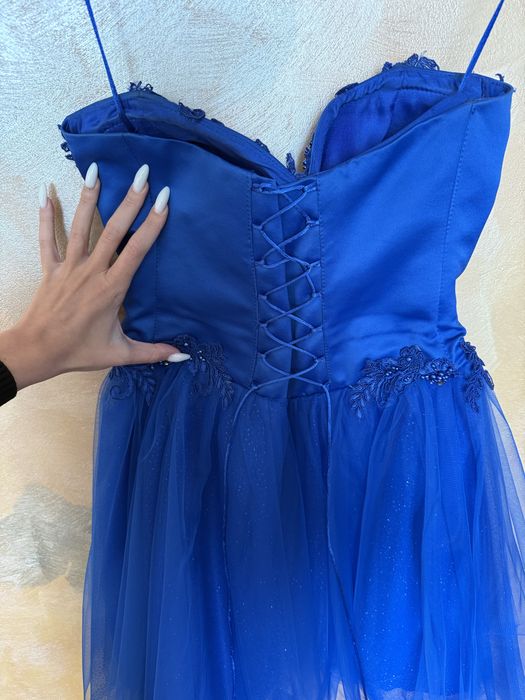 Къса луксозна бална рокля