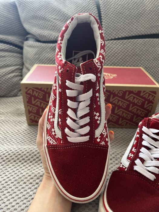 Vans old skool logo print