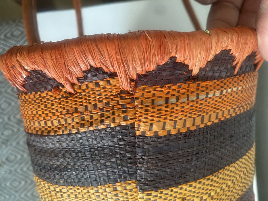 Соломенная сумка в идеальном состоянии