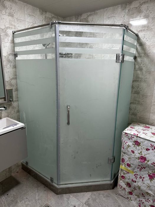 Ромбик ойна,Тош ойна гравировка Душ кабина 300.000