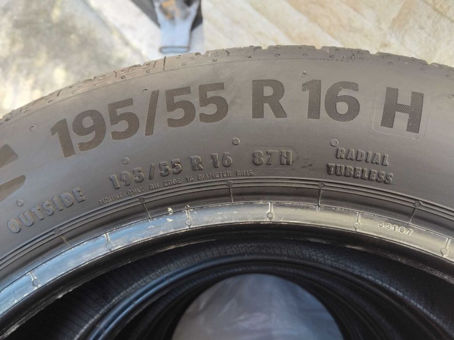 Anvelope vară Continental EcoContact 6 195/55 R16 H ( DOT 1225 )