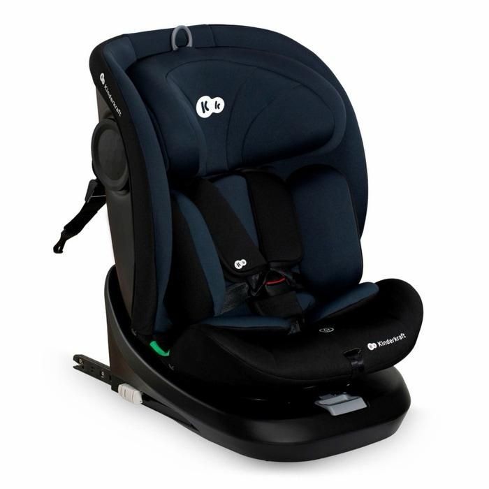 Scaun auto pentru copii, Kinderkraft I-Grow, negru, 40 - 150 cm, 2.5 - 40 kg, 0 - 12 ani, sistem Isofix