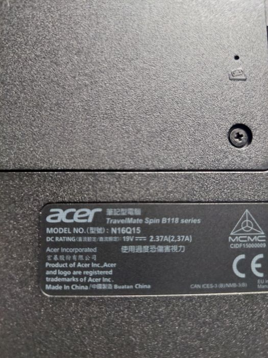 Laptop Acer Travel Mate