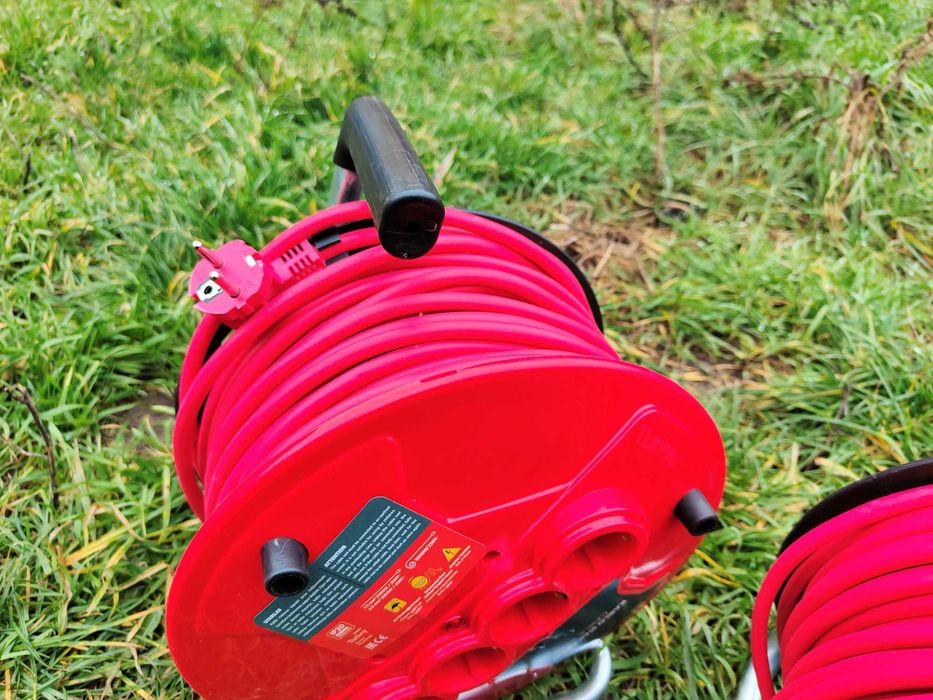 Prelungitor electric Bulmax / Derulator cu tambur, 50M 3*2,5mmp Nou!!!