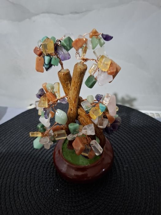 Pomișor abundenta citrin ametist jad crisocola carneol cuart alb