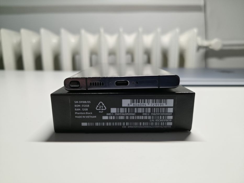 Samsung Galaxy S23 Ultra – 512 GB – Phantom Black