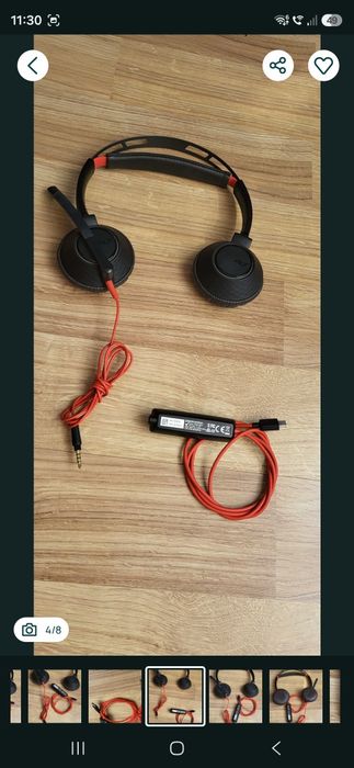 Casti Plantronics C5200 C3200 C3220 cu microfon, usb si jack