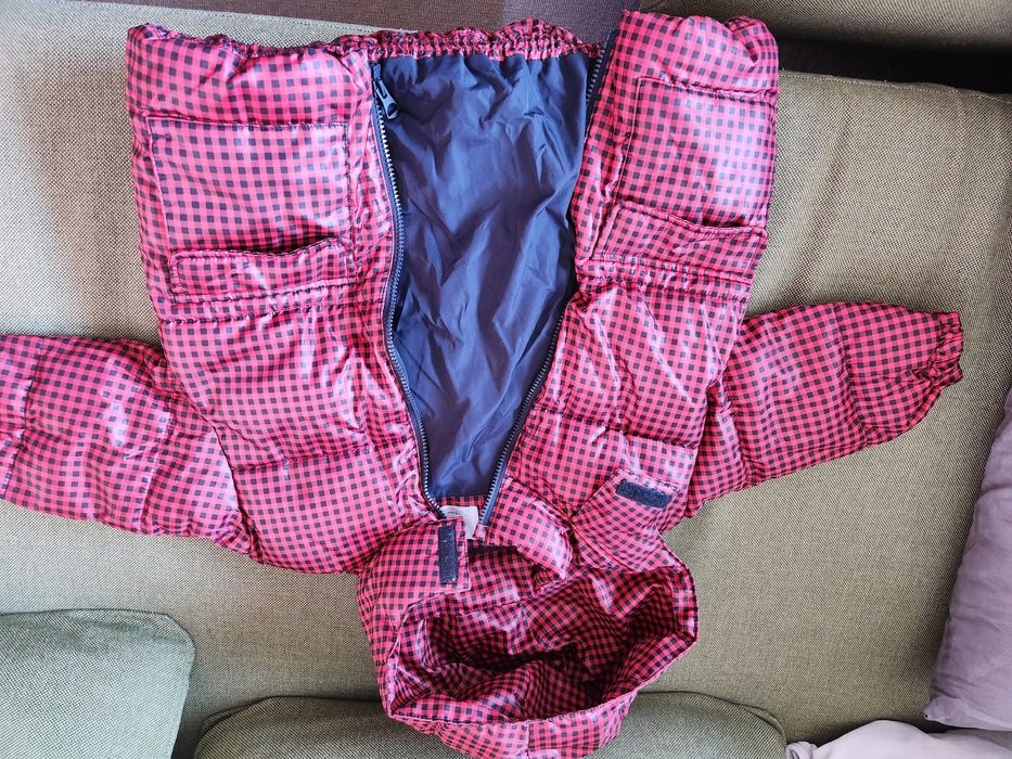 Червено детско зимно яке Zara 110 cm, 4-5 год.