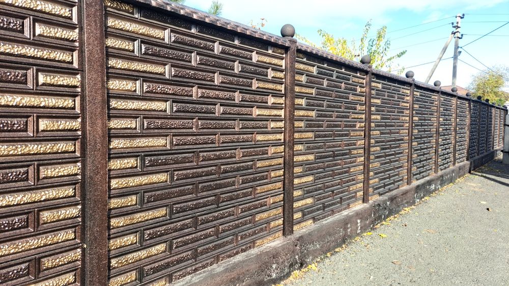 Еврозабор забор глянец