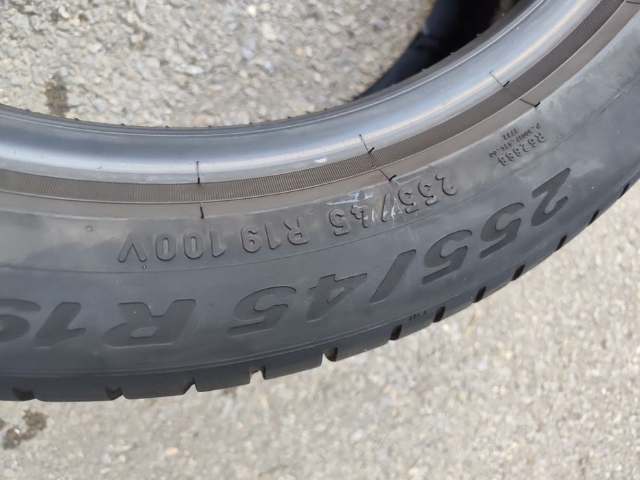 255/45/19" 2бр Pirelli scorpion zero, dot0621,7mm