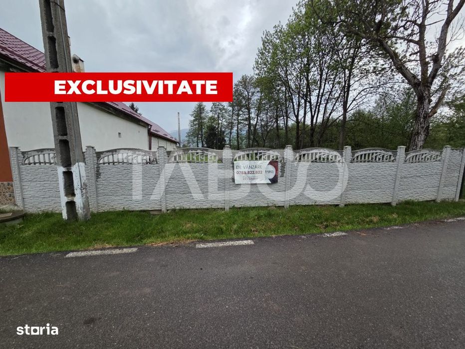 Teren intravilan de vanzare 1360 mp la poalele muntilor Fagaras