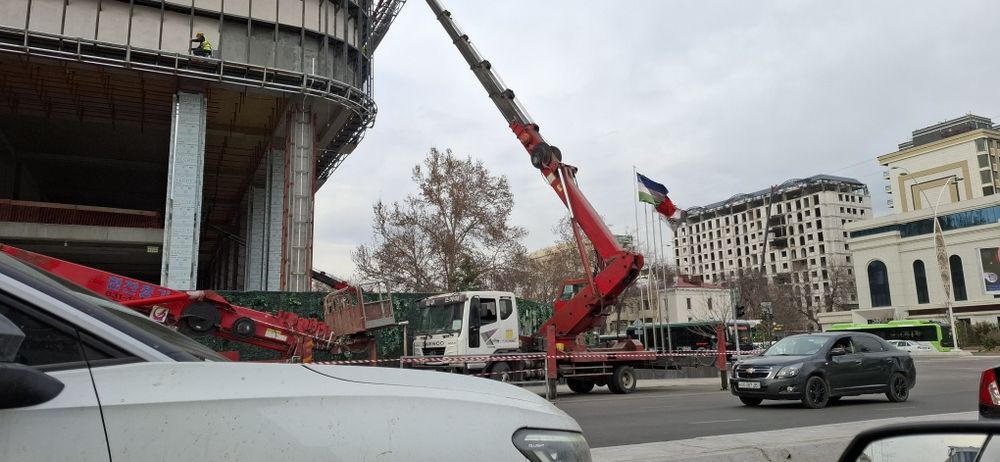 Услуга автовышки 45 до 18 метр в Ташкенте
