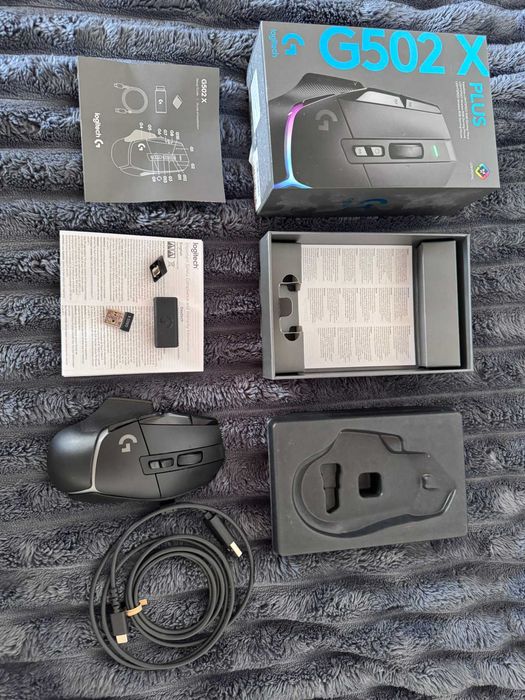 Logitech G502xPlus с остатъчна гаранция