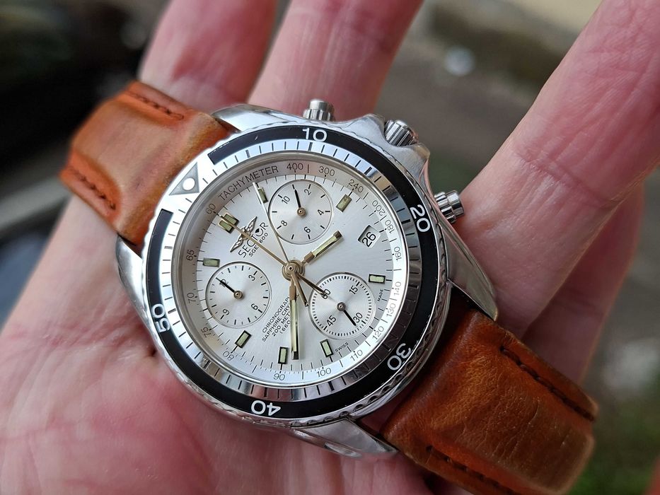 Ceas Sector No Limits SGE600 Cronograf Safir Swiss 27 Jewels