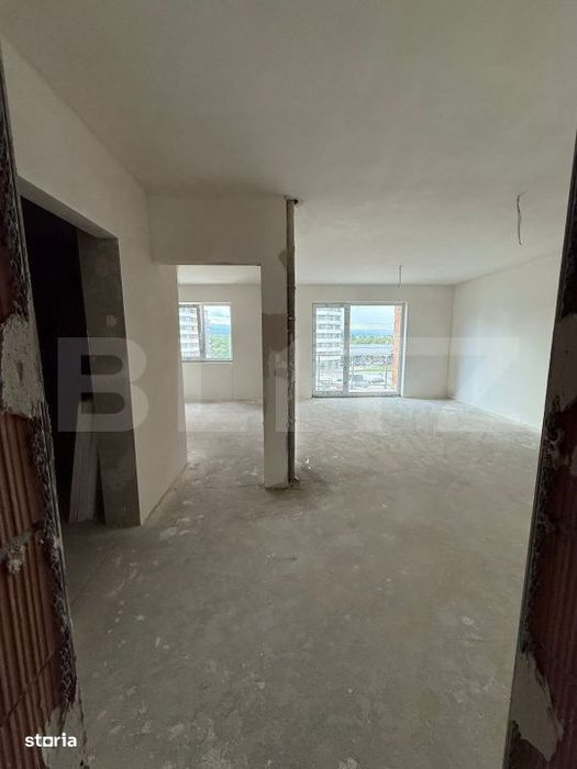Apartament semidecomandat, 48 mp, lift, incalzire in pardoseala, zona — fotografia 3