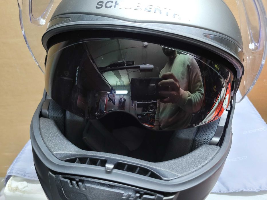 Модуларна мото каска Schubert C3 Pro + вграден интерком на Cardo