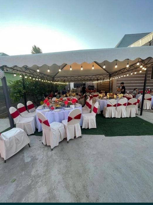 Прокат СТОЛ СТУЛЬЯ Пасуда Шатер аренда