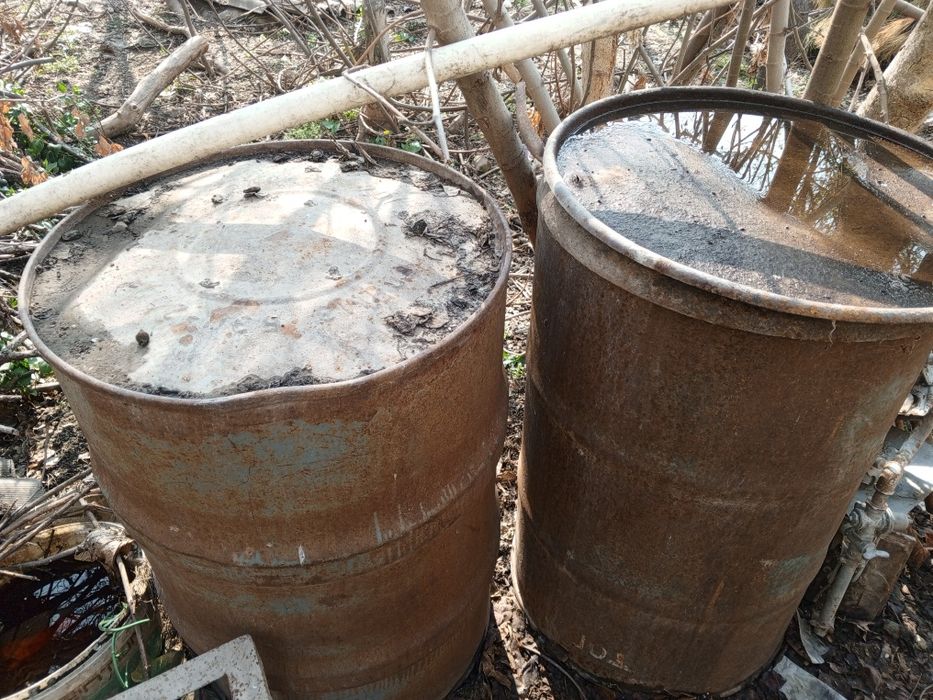Продам бочки металлические