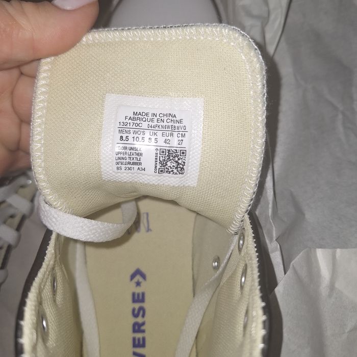 Converse piele negri