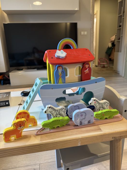 Дървен сортер Ноев ковчег