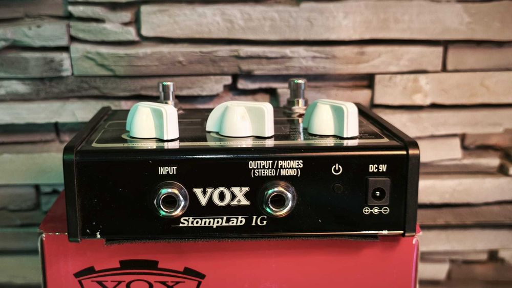 Procesor multiefect chitară Vox StompLab 1G Made in Japan - GARANTIE 1 AN!