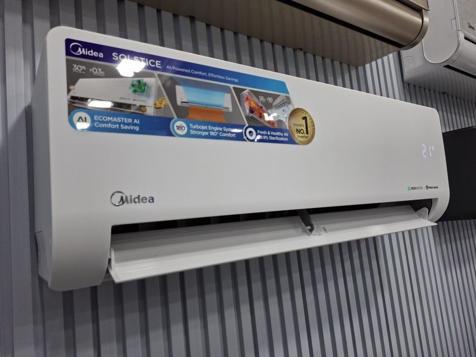 Кондиционер Midea Alba Pro AI Wi-Fi Inverter белый матовый 7–24 BTU