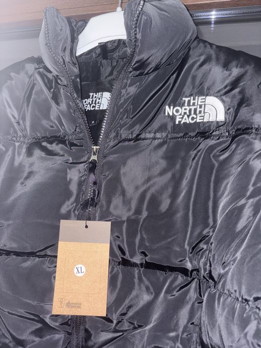 Geacă XL The North Face negru neagră