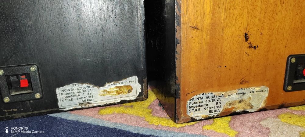 Difuzoare electronica jazz 40/60 8ohm