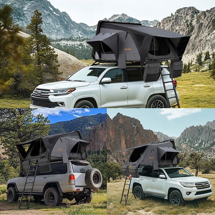 Cort auto plafon NOU 3-4 persoane cort overlanding marca SAN HIMA JERVIS