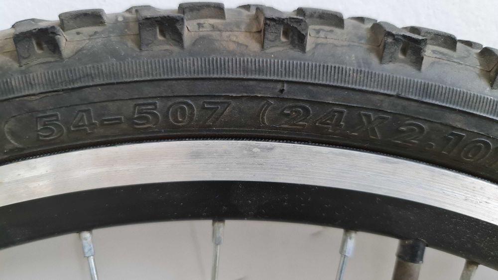 Колесо в сборе на 24